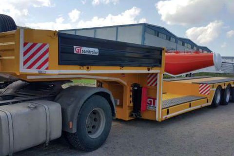 Полуприцеп GT Semi Trailer Низкорамный, 4 оси