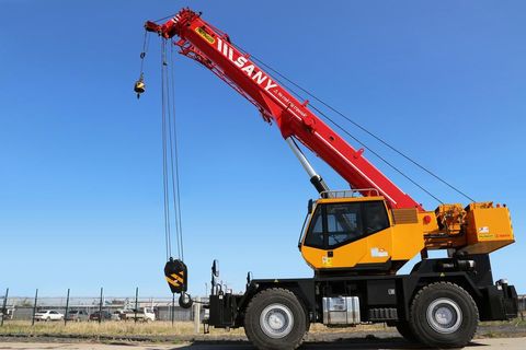 Короткобазный кран Palfinger Sany SRC 350C