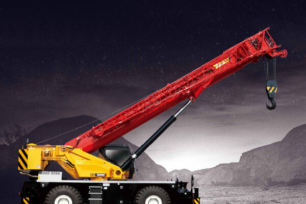 Короткобазный кран Palfinger Sany SRC 1100T