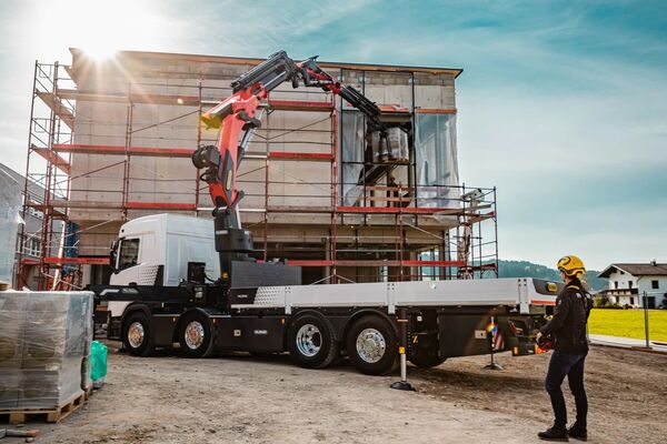 Кран-манипулятор Palfinger PK 580 TEC