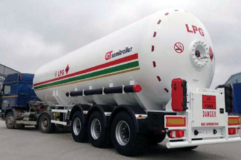 Полуприцеп GT Semi Trailer Газовоз