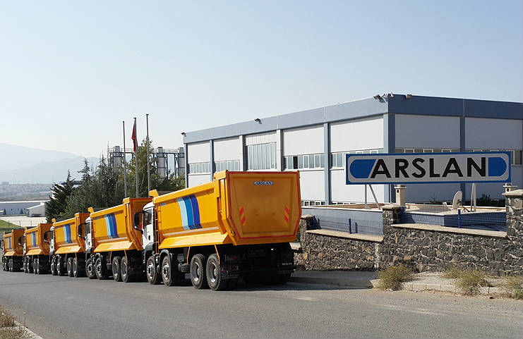 самосвальные кузовы Arslan