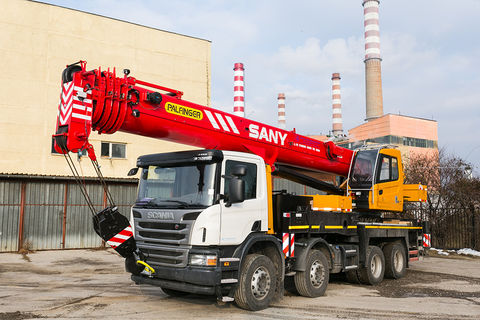 Автокран Palfinger Sany SPC 400
