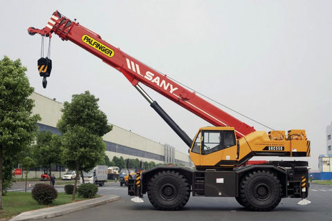 Короткобазный кран Palfinger Sany SRC 550С