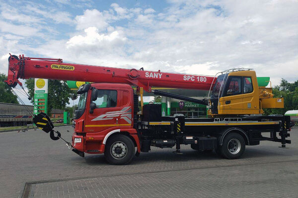 Автокран Palfinger Sany SPC 180