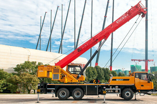 Автокран Palfinger Sany STC 250T5-4