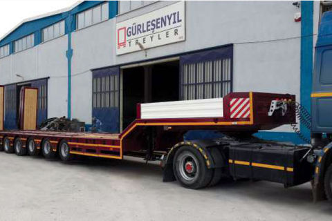 Полуприцеп GT Semi Trailer Низкорамный, 6 осей