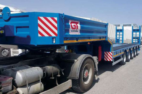 Полуприцеп GT Semi Trailer Низкорамный, 5 осей