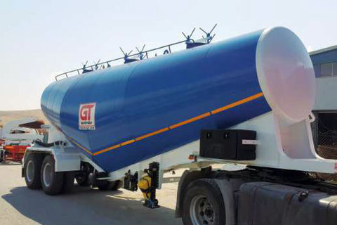 Полуприцеп GT Semi Trailer Цементовоз (цистерна V-образная)