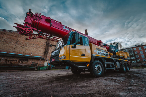 Автокран Palfinger Sany STC 300T5