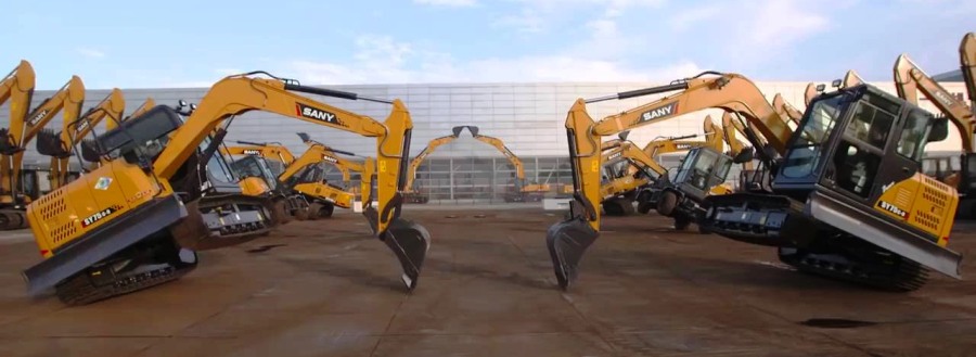Экскаваторы SANY