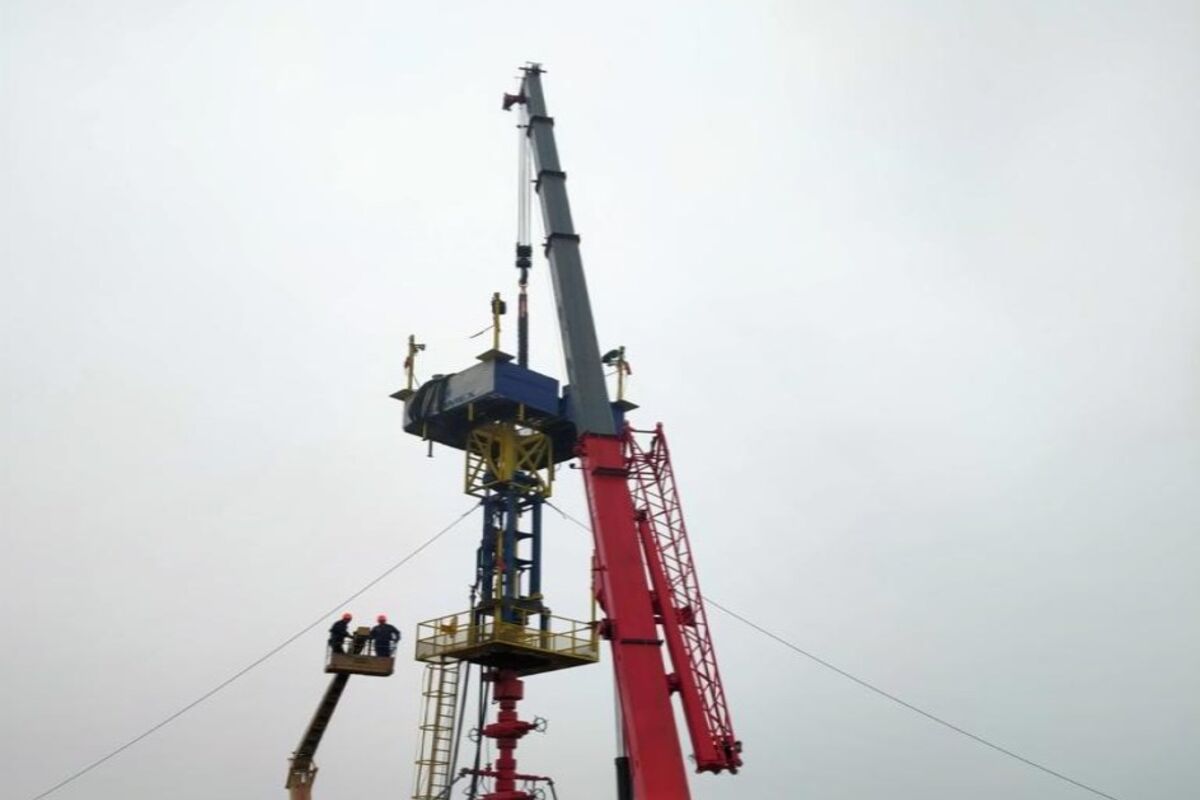 Сдаваемый в аренду 60-тонный автокран Palfinger Sany STC 600 S выполняет сверхтяжелые задачи