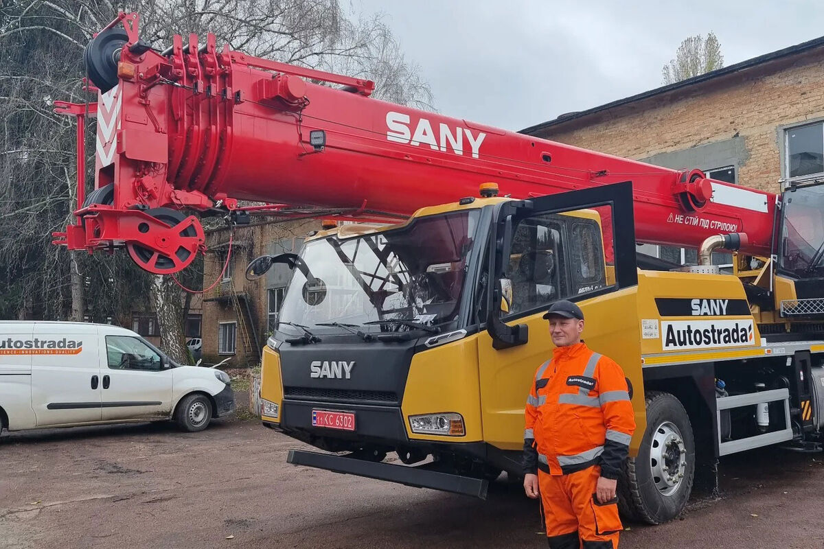 ГК АВТОСТРАДА закупает новые автокраны SANY