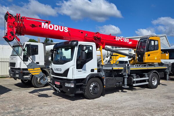 Изготовлен новый автокран 18 тонн на базе IVECO Eurocargo